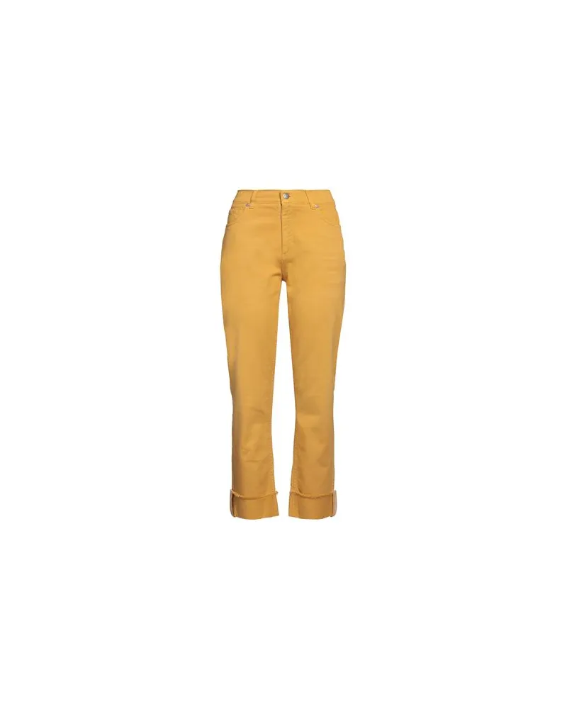 PANICALE Cashmere HOSEN & RÖCKE - Hosenauf YOOX.COM Ringelblume
