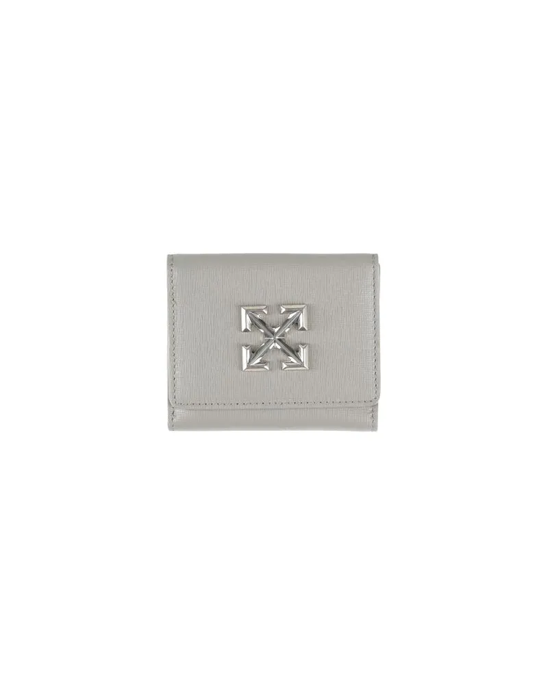 OFF-WHITE Kleinlederwaren - Brieftaschenauf YOOX.COM Grau