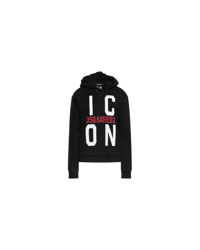 Dsquared2 TOPS - Sweatshirtsauf YOOX.COM Schwarz