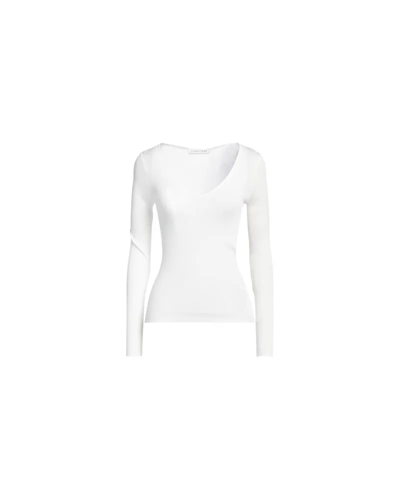 Caractère STRICKWAREN - Pulloverauf YOOX.COM Weiß