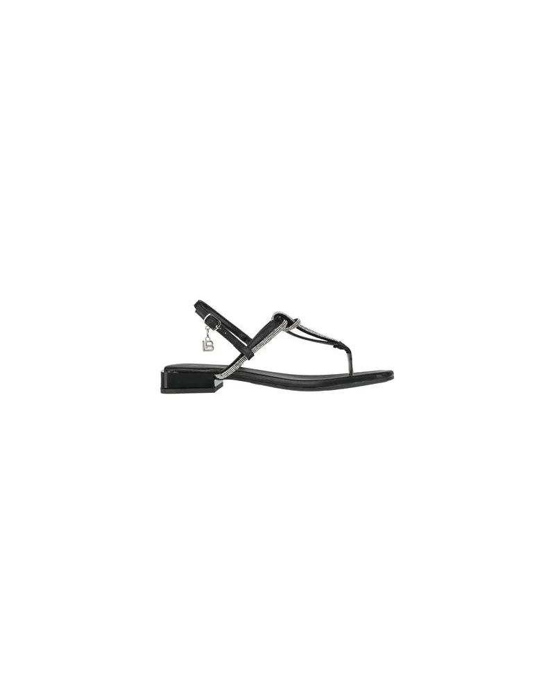 Laura Biagiotti SCHUHE - Zehentrennerauf YOOX.COM Schwarz