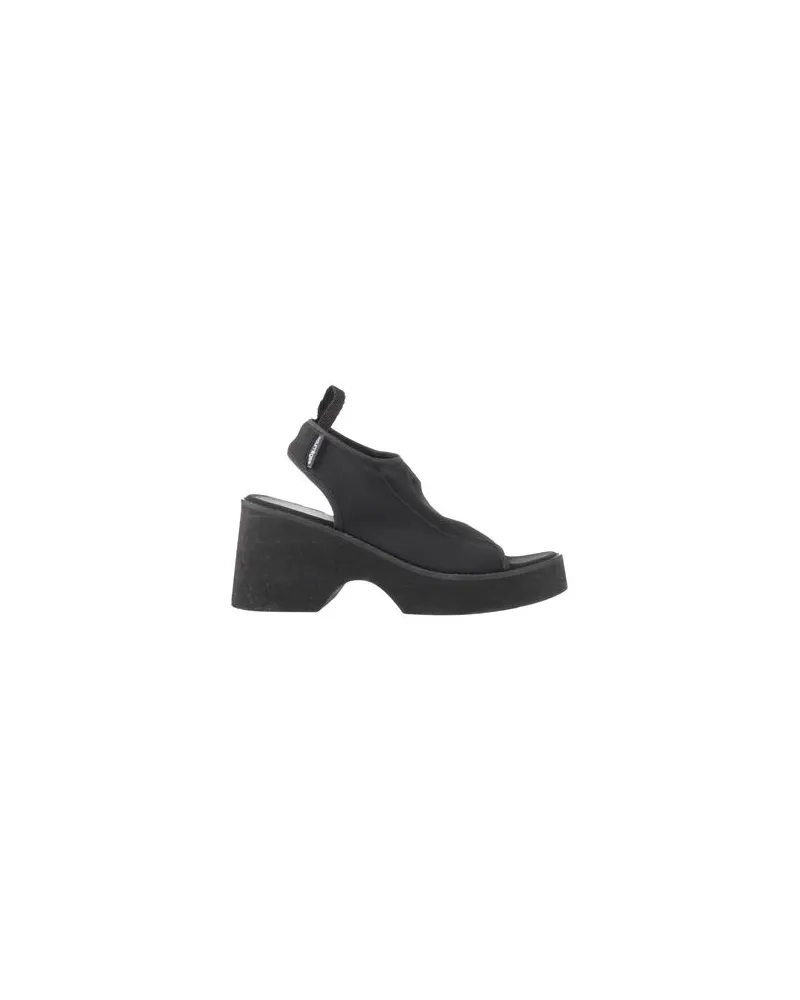 Courrèges SCHUHE - Sandalenauf YOOX.COM Schwarz