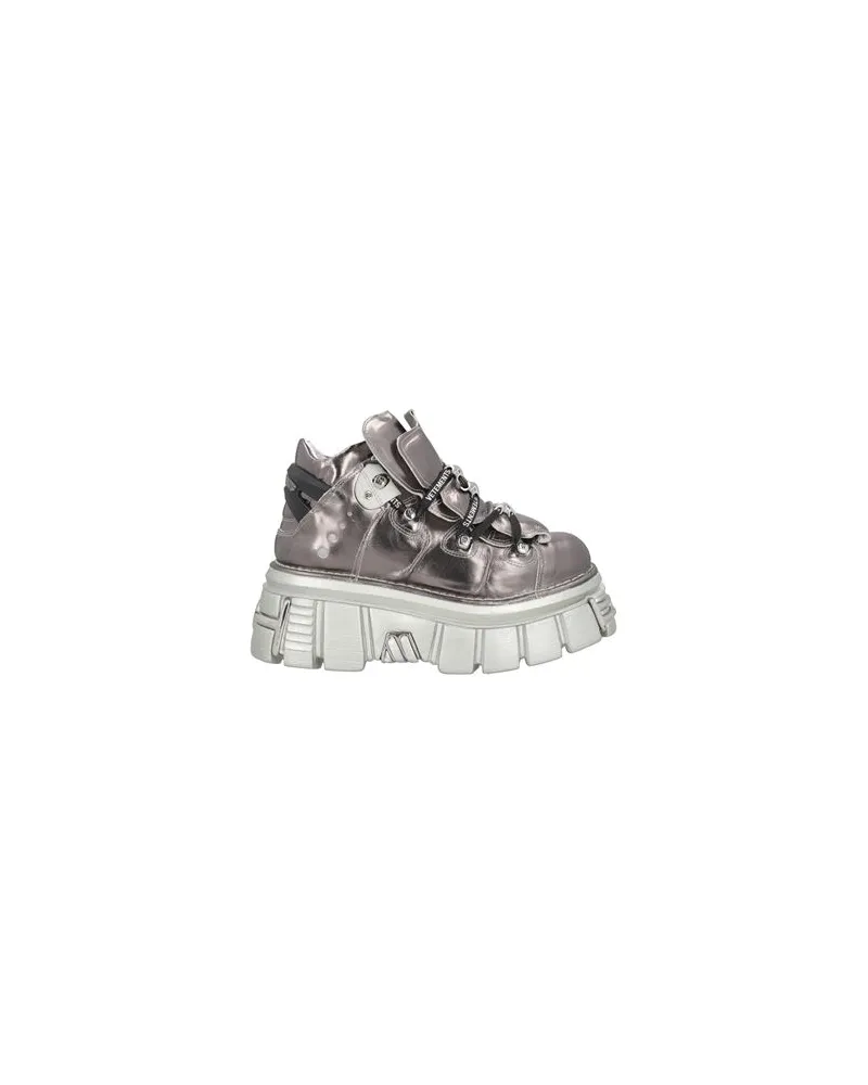 VETEMENTS SCHUHE - Stiefelettenauf YOOX.COM Stahlgrau