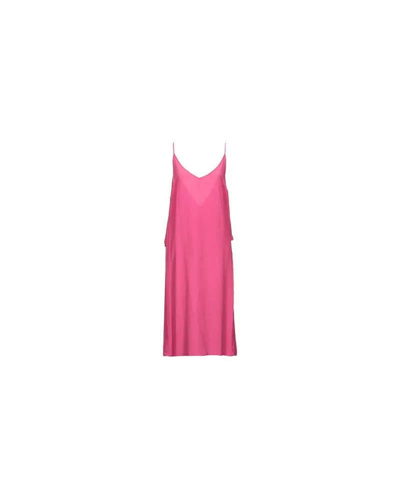 Suoli KLEIDER - Midi-Kleiderauf YOOX.COM Fuchsia