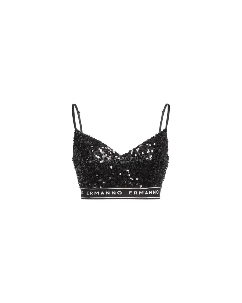 Ermanno Scervino TOPS - Topsauf YOOX.COM Schwarz