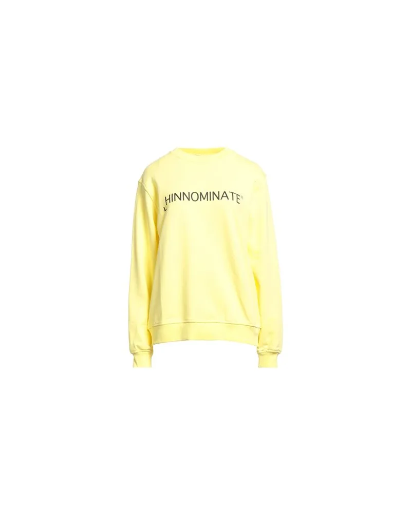 HINNOMINATE TOPS - Sweatshirtsauf YOOX.COM Pastellgelb