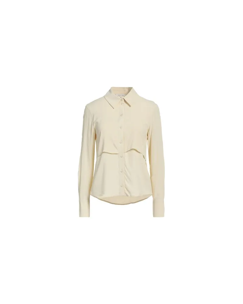 Patrizia Pepe TOPS - Hemdenauf YOOX.COM Beige