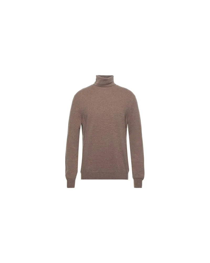 Malo OPTIMUM - STRICKWAREN - Rollkragenpulloverauf YOOX.COM Hellbraun