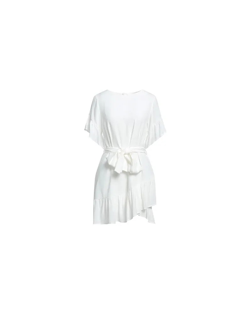 Kaos KLEIDER - Mini-Kleiderauf YOOX.COM Weiß