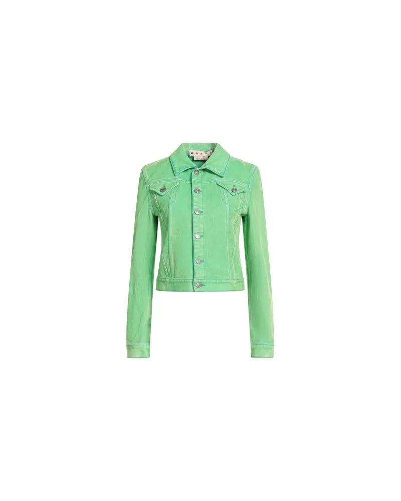 Marni JACKEN & MÄNTEL - Jeansjacken/Mäntelauf YOOX.COM Limettengrün