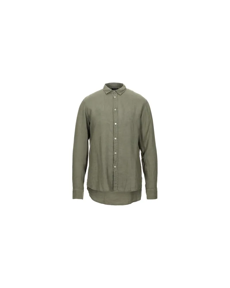 OFFICINA 36 TOPS - Hemdenauf YOOX.COM Militärgrün