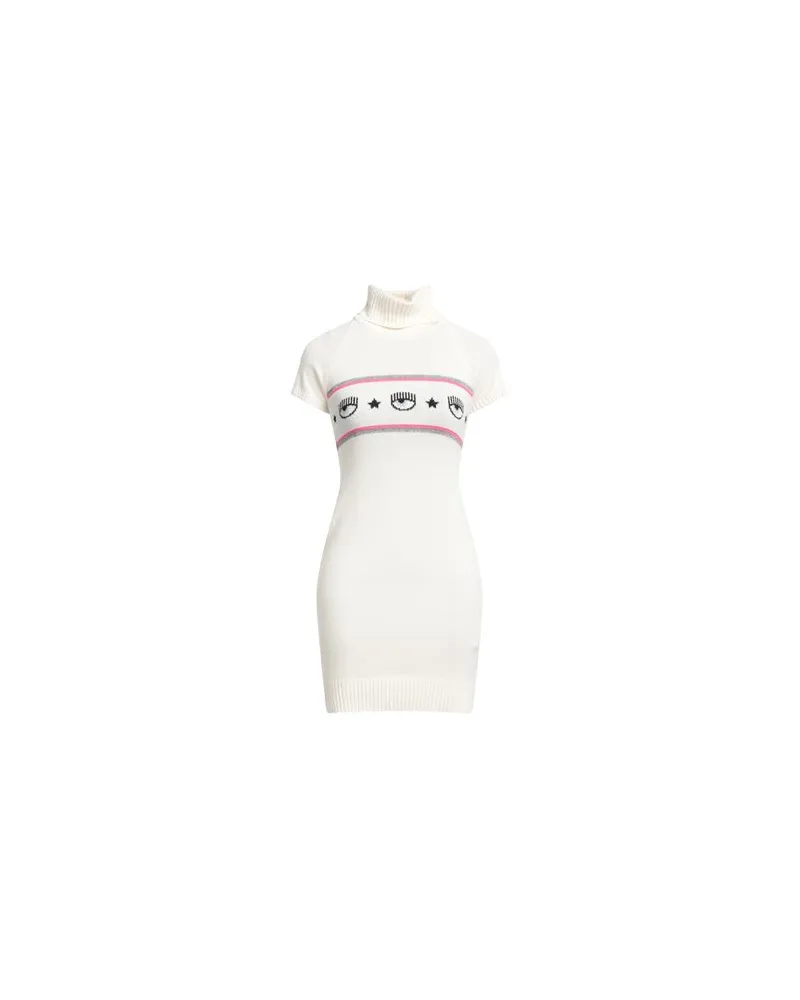 Chiara Ferragni KLEIDER - Mini-Kleiderauf YOOX.COM Elfenbein