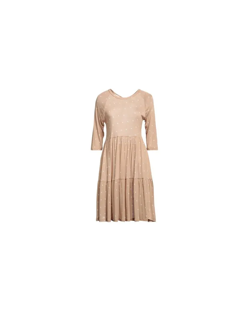 Semicouture KLEIDER - Mini-Kleiderauf YOOX.COM Sand