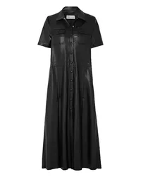 STAND Midi-Kleid Schwarz