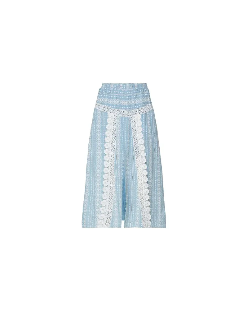 Maje HOSEN & RÖCKE - Midi-Röckeauf YOOX.COM Himmelblau