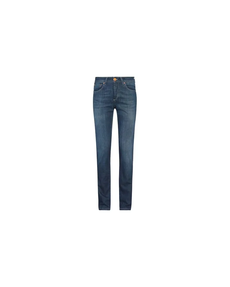 BARBA HOSEN & RÖCKE - Jeanshosenauf YOOX.COM Blau