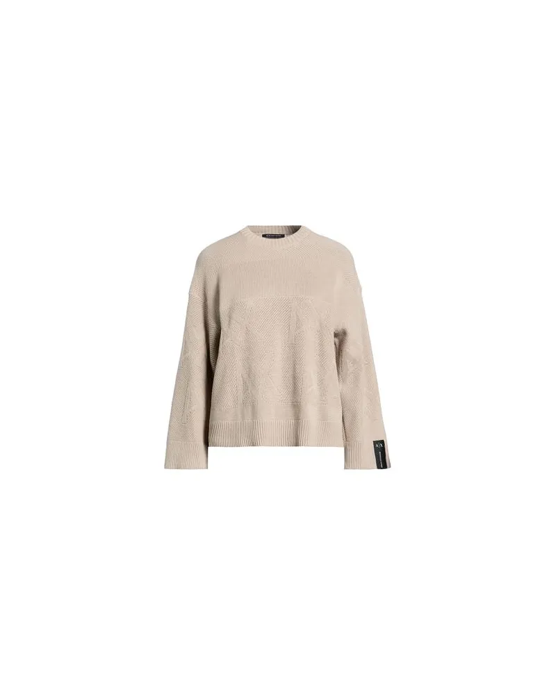 Armani Exchange STRICKWAREN - Pulloverauf YOOX.COM Beige