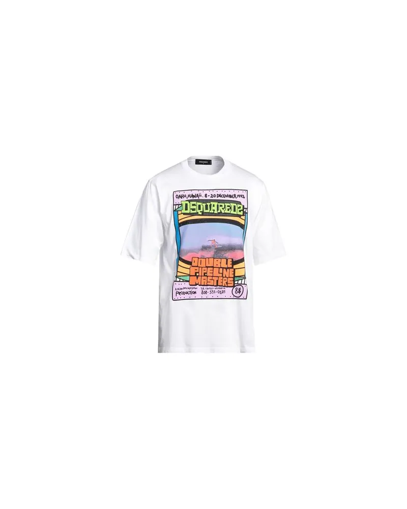 Dsquared2 TOPS - T-shirtsauf YOOX.COM Weiß