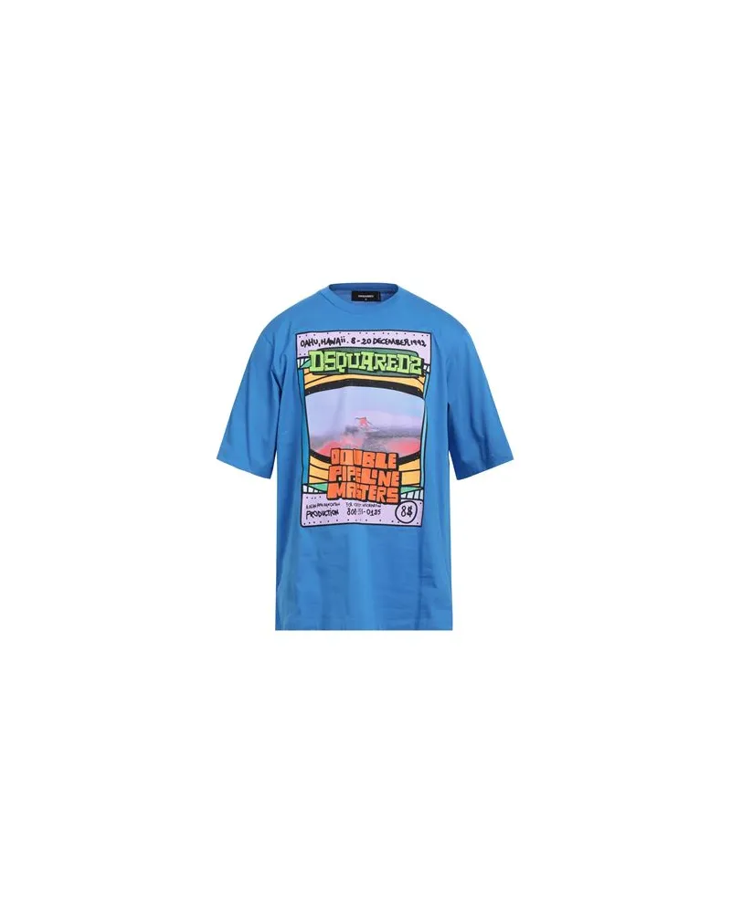 Dsquared2 TOPS - T-shirtsauf YOOX.COM Königsblau