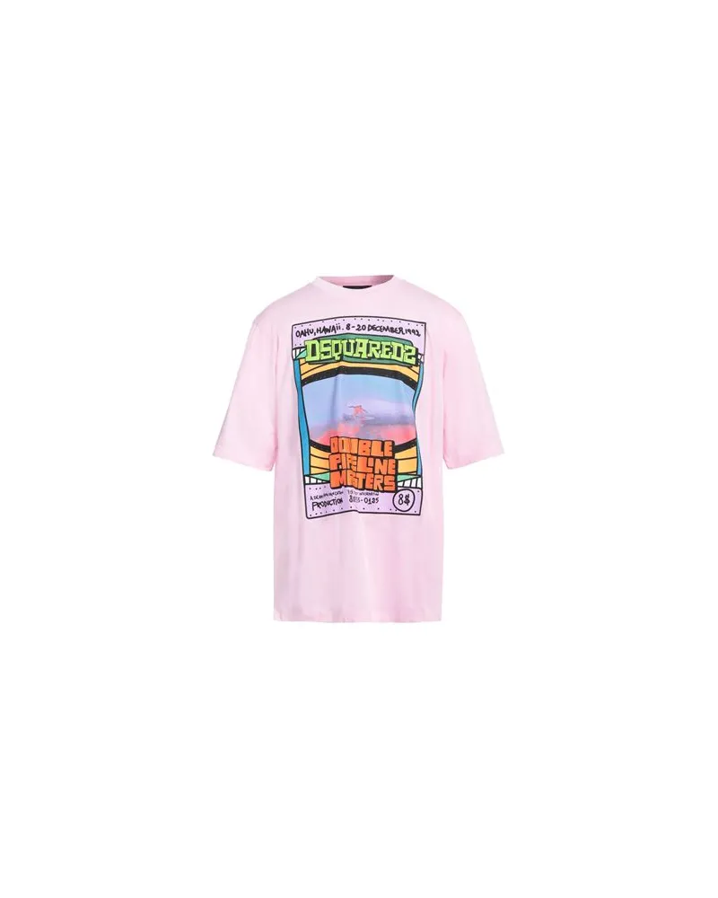 Dsquared2 TOPS - T-shirtsauf YOOX.COM Rosa