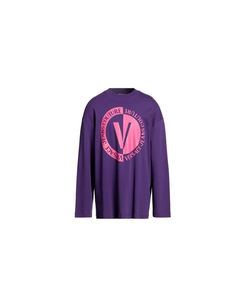 Versace Jeans TOPS - T-shirtsauf YOOX.COM Violett