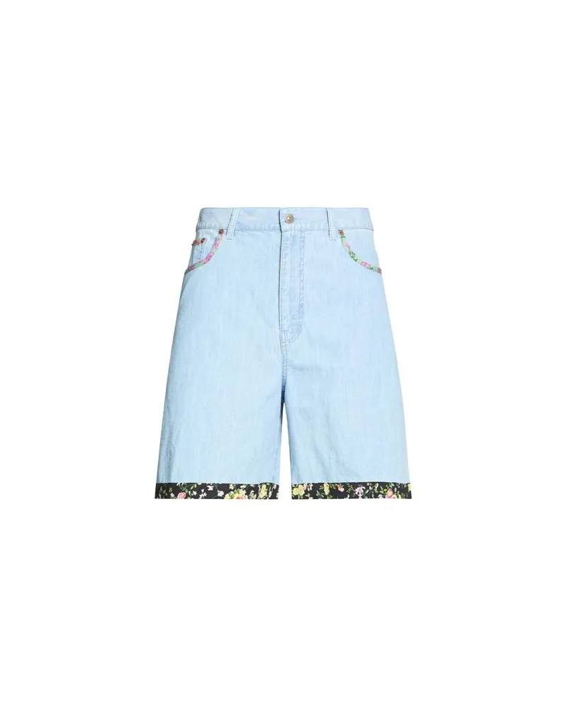 Valentino Garavani HOSEN & RÖCKE - Jeansshortsauf YOOX.COM Blau