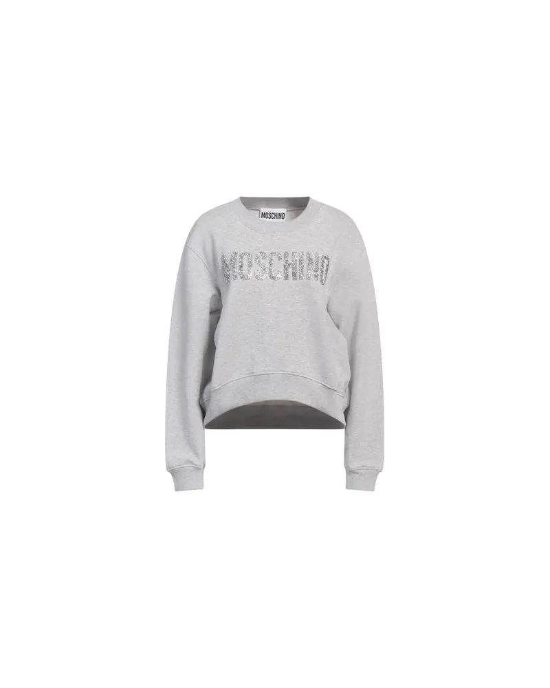 Moschino COUTURE - TOPS - Sweatshirtsauf YOOX.COM Hellgrau