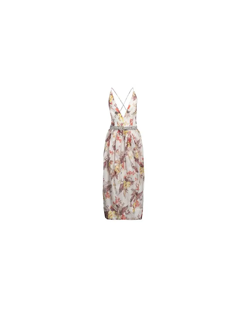 Zimmermann KLEIDER - Maxi-Kleiderauf YOOX.COM Elfenbein