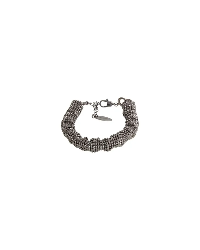 Brunello Cucinelli SCHMUCK und UHREN - Armbänderauf YOOX.COM Braungrau