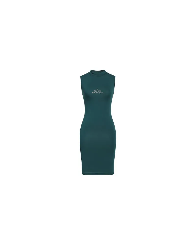 Mangano KLEIDER - Mini-Kleiderauf YOOX.COM Dunkelgrün