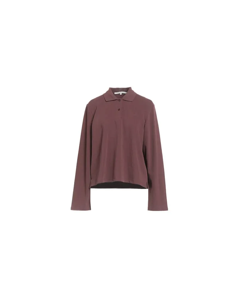 Second Female TOPS - Poloshirtsauf YOOX.COM Schokobraun