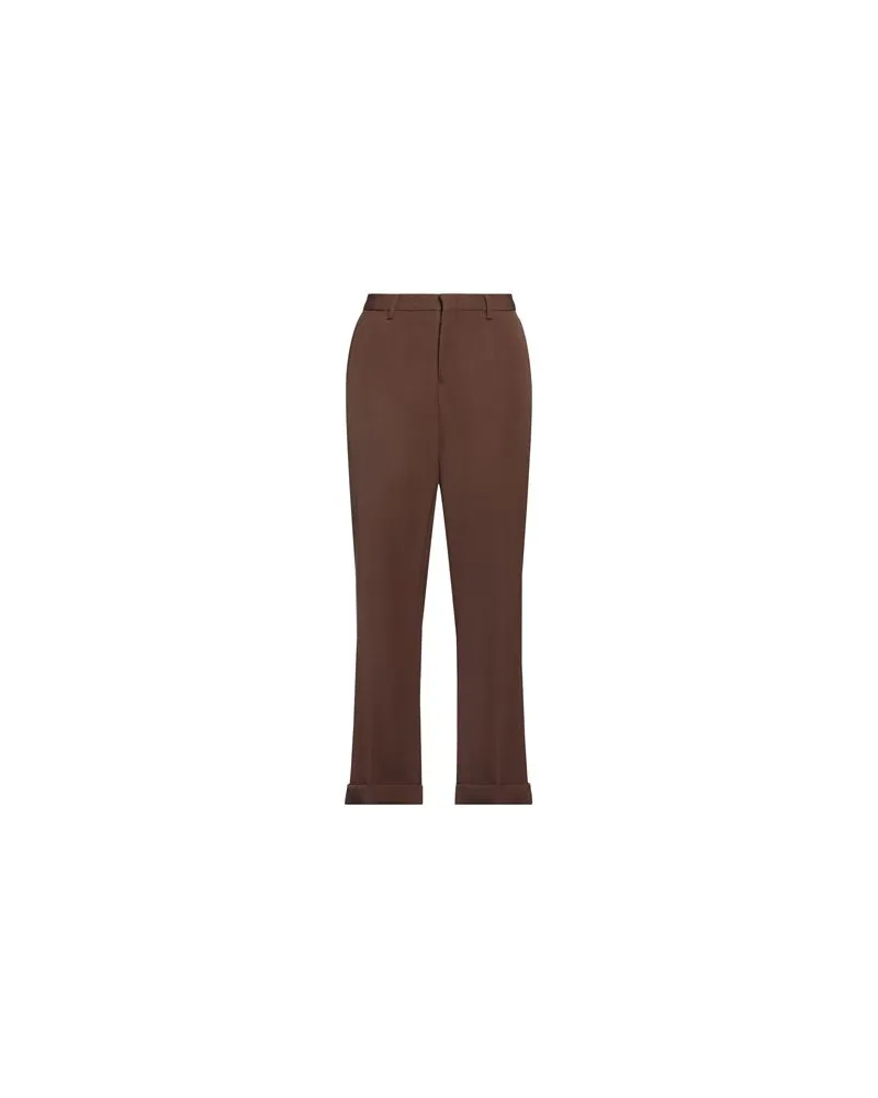 TOD'S HOSEN & RÖCKE - Hosenauf YOOX.COM Schokobraun