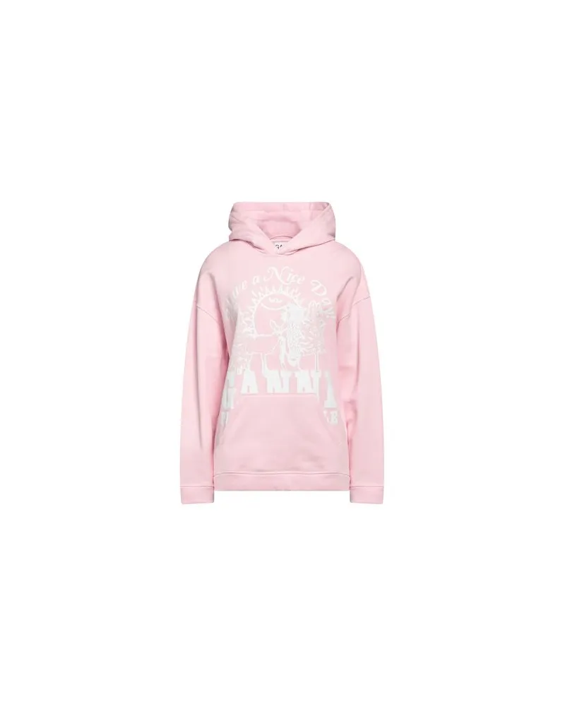 Ganni TOPS - Sweatshirtsauf YOOX.COM Rosa