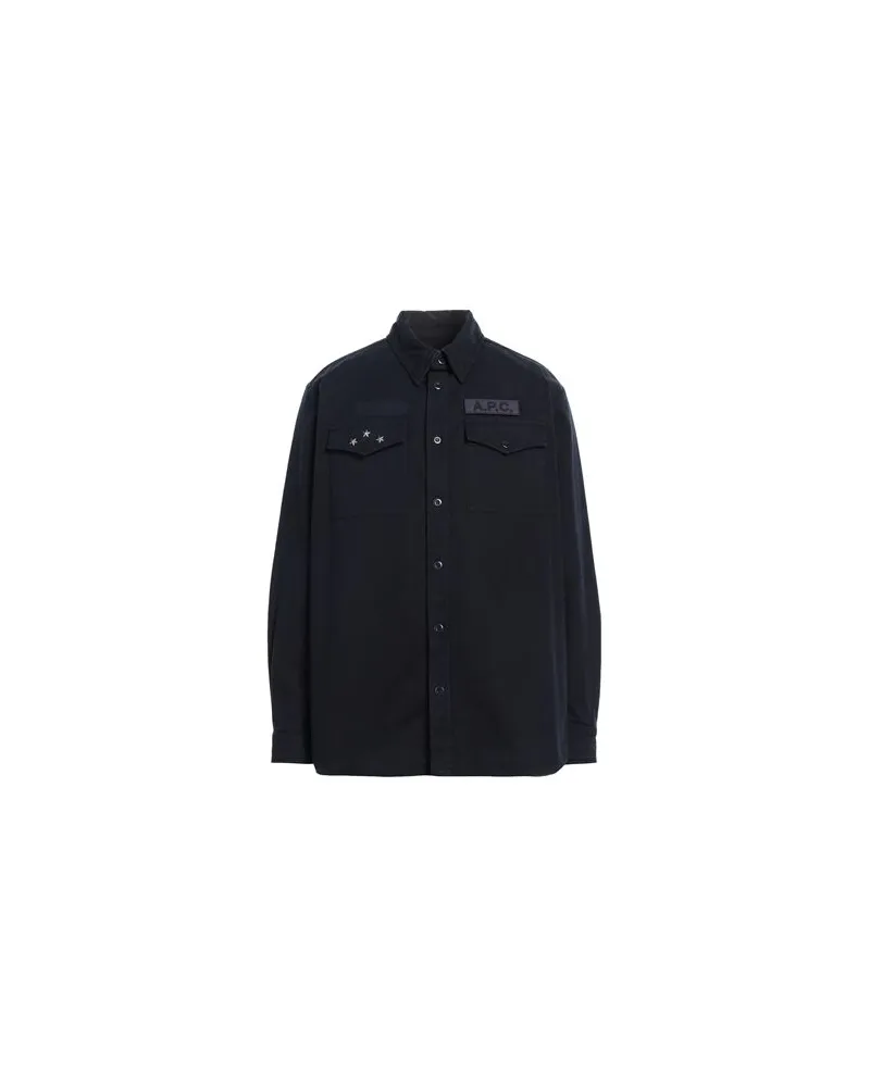 A.P.C. TOPS - Hemdenauf YOOX.COM Marineblau