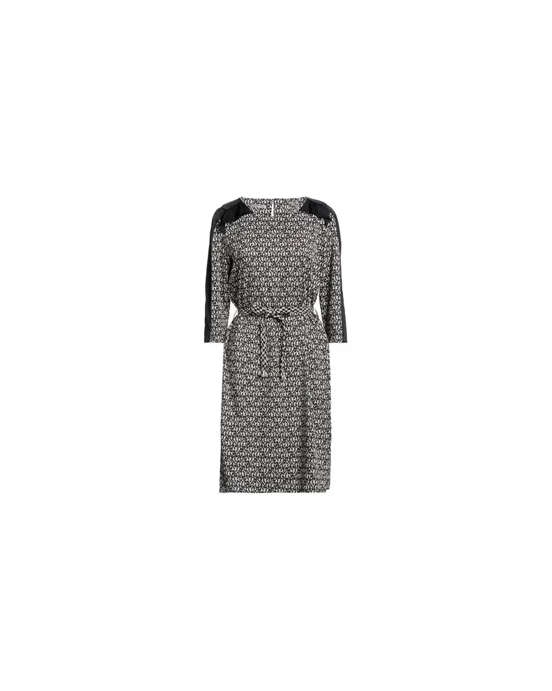 Biancoghiaccio KLEIDER - Midi-Kleiderauf YOOX.COM Schwarz