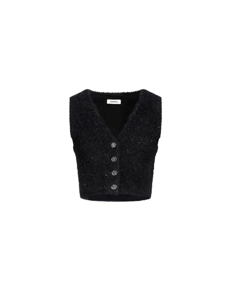 Sandro ANZÜGE und CO-ORDS - Couture-Westenauf YOOX.COM Schwarz