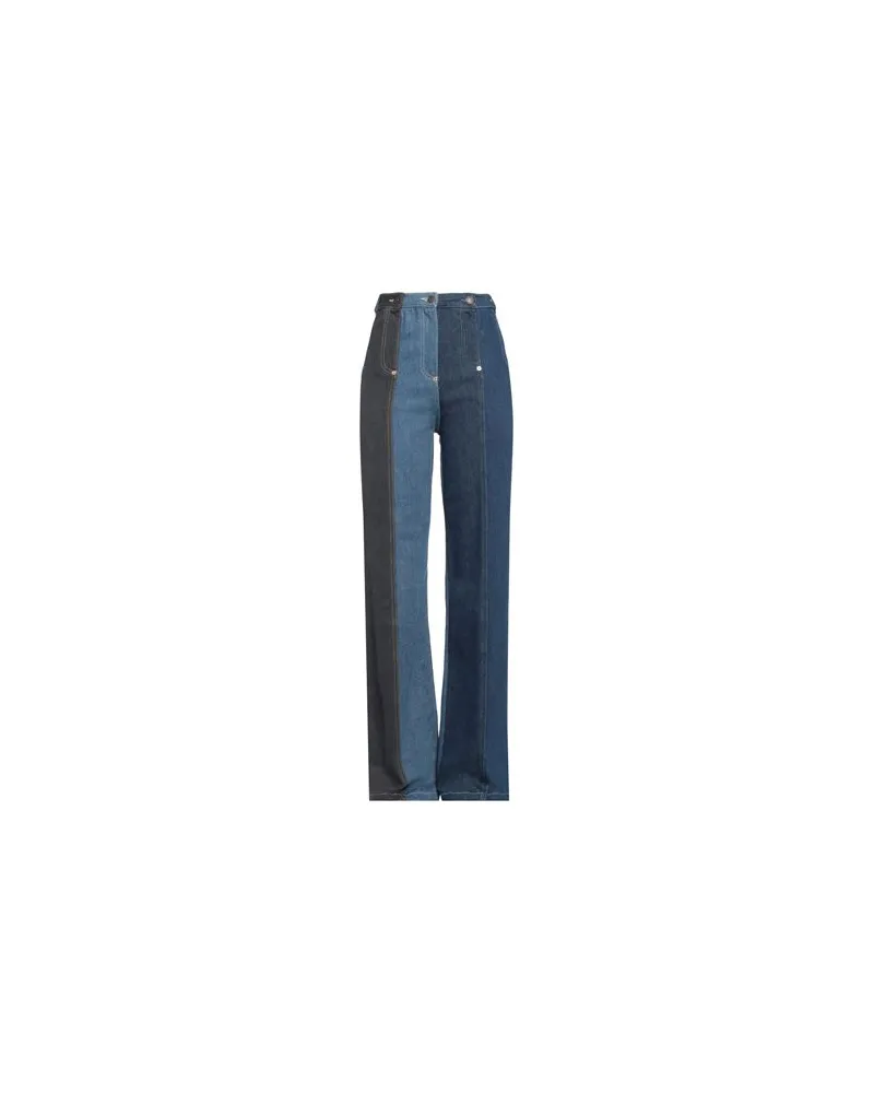 Moschino HOSEN & RÖCKE - Jeanshosenauf YOOX.COM Blau