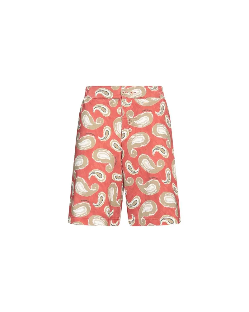 Jacquemus HOSEN & RÖCKE - Shorts & Bermudashortsauf YOOX.COM Ziegelrot