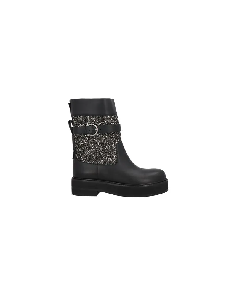 Ferragamo SCHUHE - Stiefelettenauf YOOX.COM Schwarz