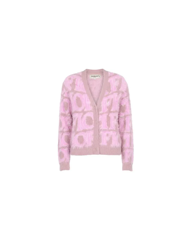 Fiorucci STRICKWAREN - Strickjackenauf YOOX.COM Rosa