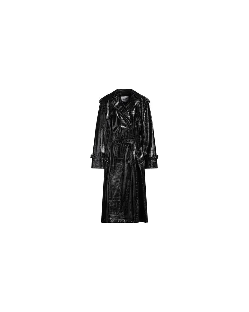MSGM JACKEN & MÄNTEL - Jacken, Mäntel & Trenchcoatsauf YOOX.COM Schwarz
