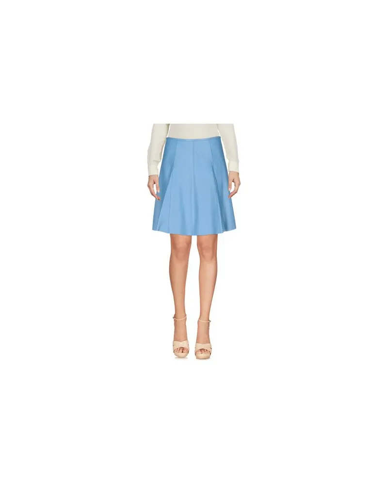 Pinko HOSEN & RÖCKE - Midi-Röckeauf YOOX.COM Azurblau