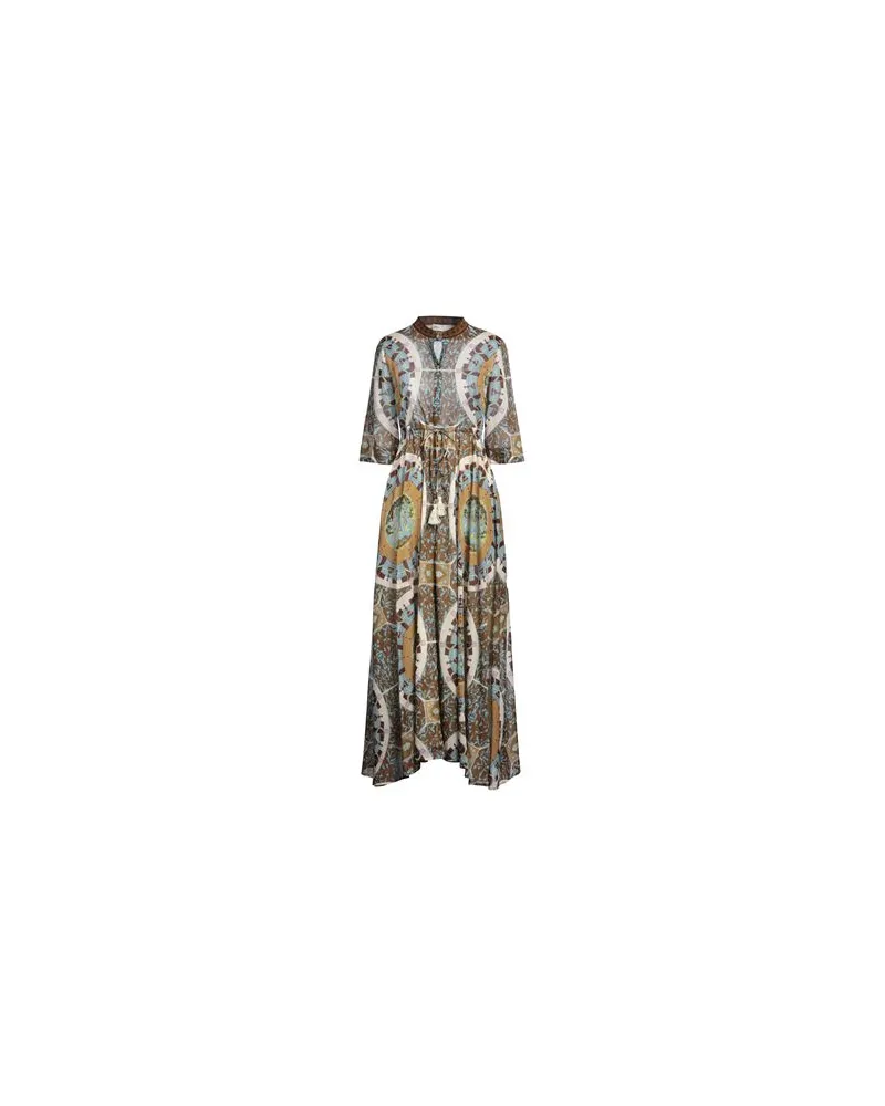 Tory Burch KLEIDER - Maxi-Kleiderauf YOOX.COM Himmelblau
