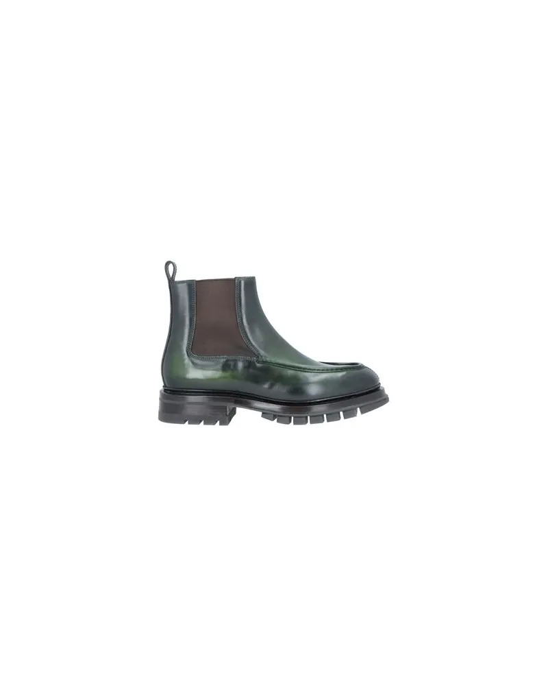Santoni SCHUHE - Stiefelettenauf YOOX.COM Dunkelgrün