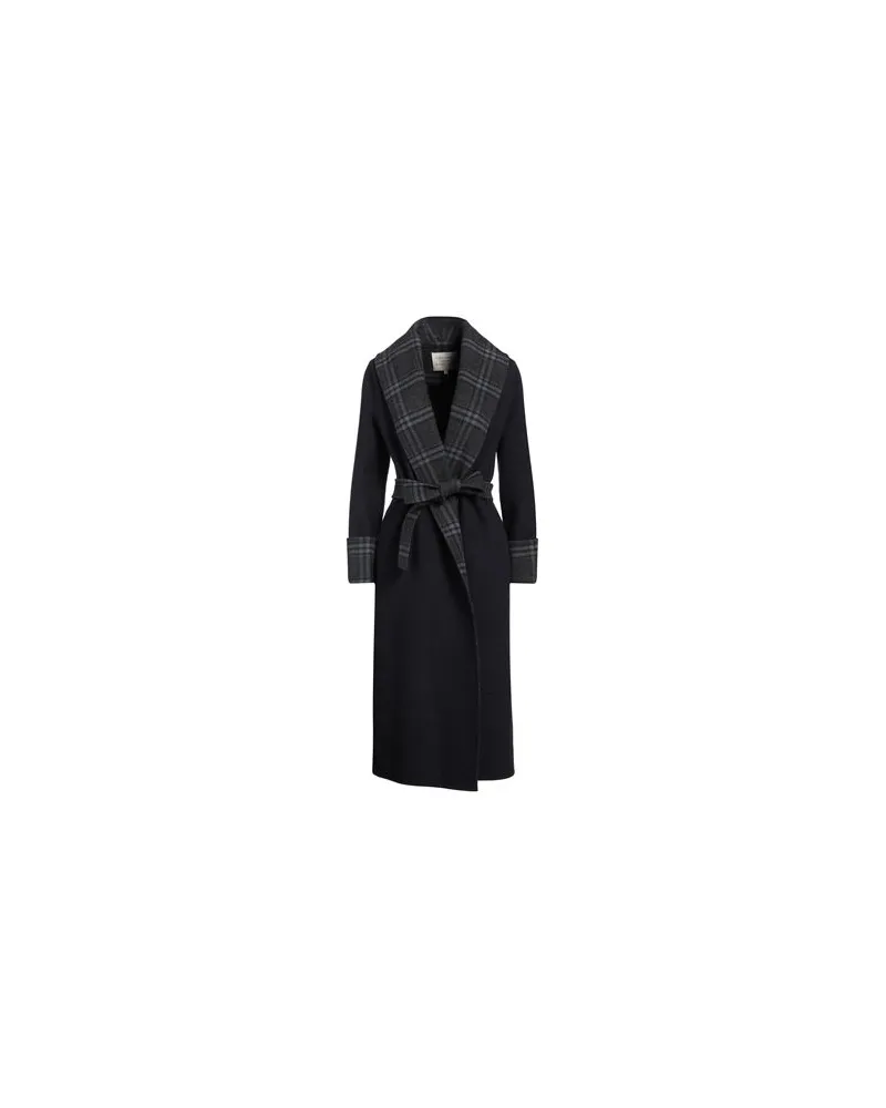 Alessia Santi JACKEN & MÄNTEL - Mäntelauf YOOX.COM Nachtblau