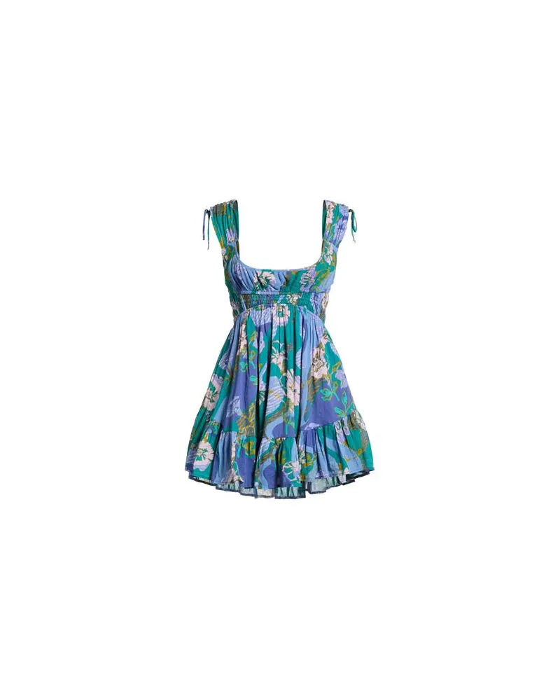 Free People KLEIDER - Mini-Kleiderauf YOOX.COM Blau
