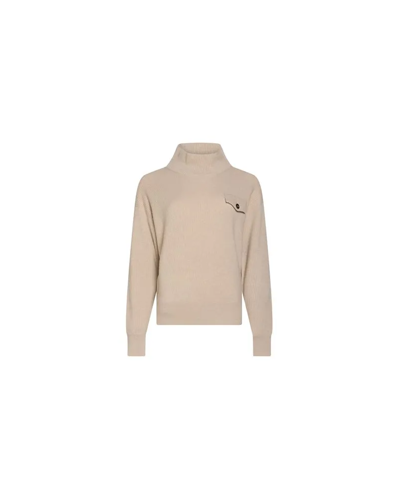 Brunello Cucinelli STRICKWAREN - Rollkragenpulloverauf YOOX.COM Sand