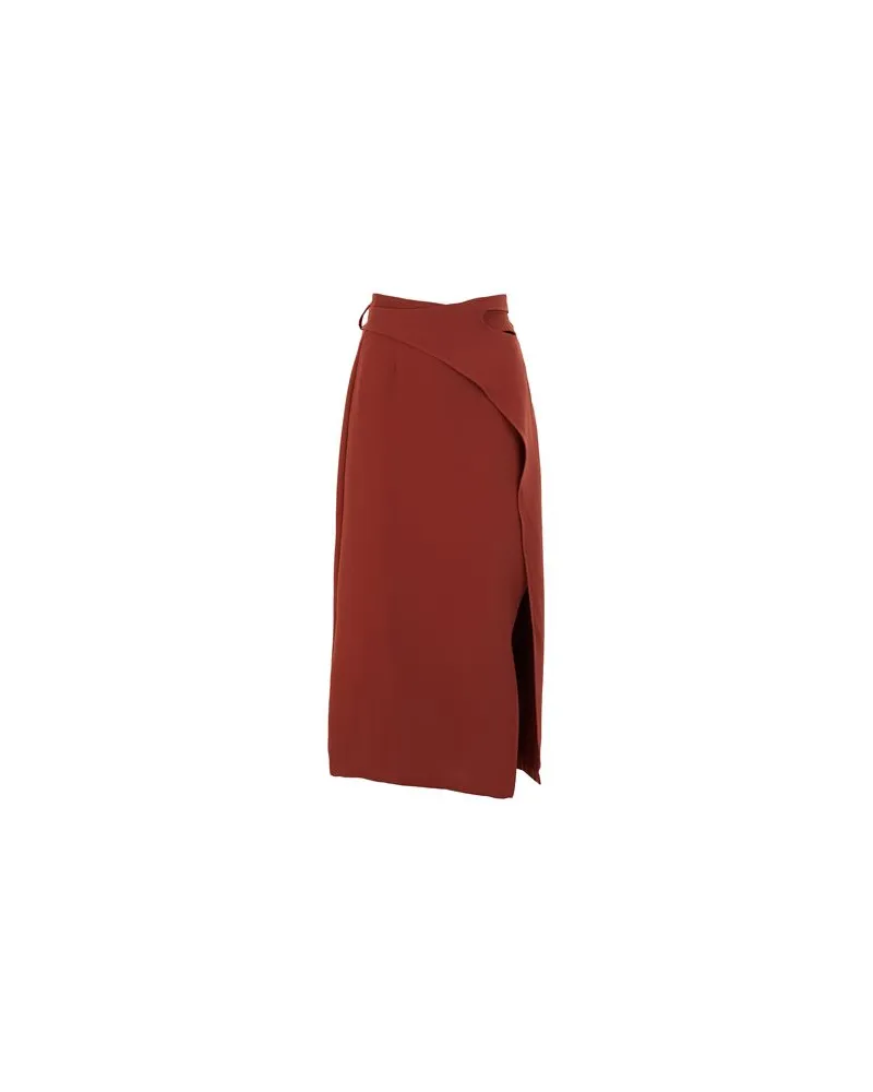 8 by Yoox HOSEN & RÖCKE - Midi-Röckeauf YOOX.COM Ziegelrot