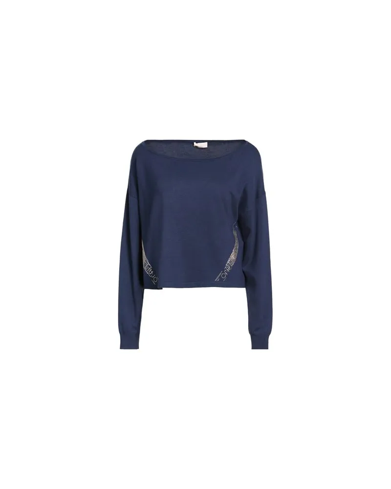 Liu Jo STRICKWAREN - Pulloverauf YOOX.COM Marineblau