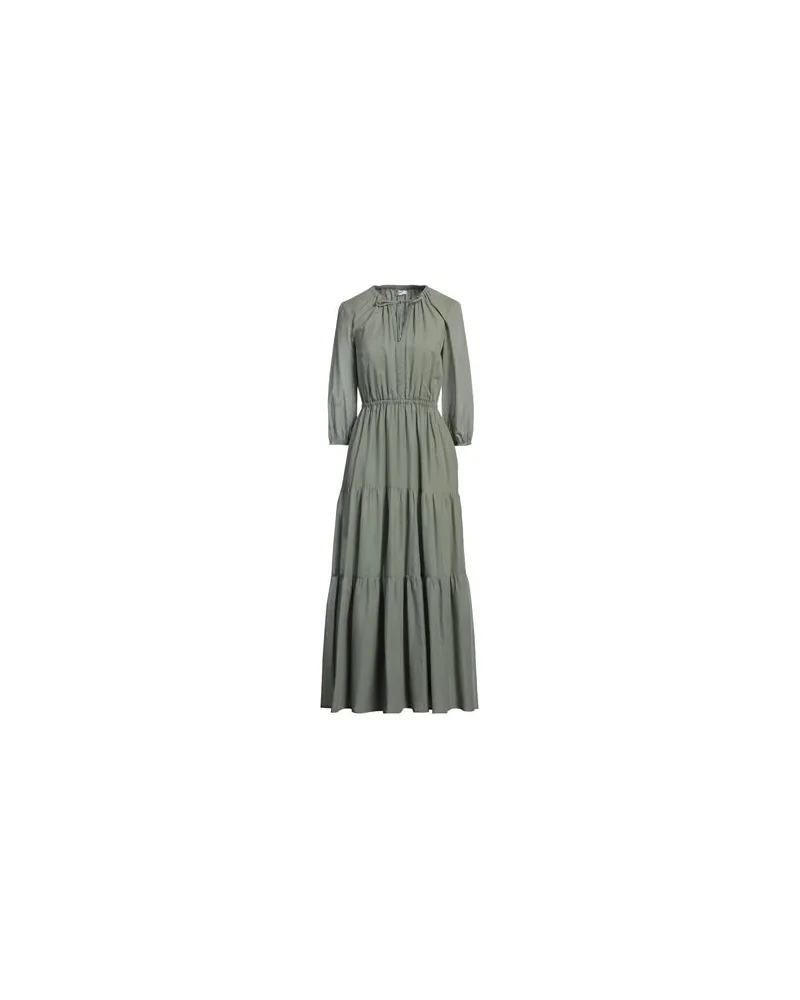 Peserico KLEIDER - Maxi-Kleiderauf YOOX.COM Salbeigrün